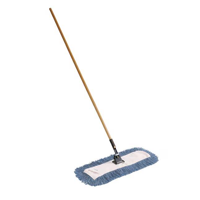 Rubbermaid Commercial Products Cotton Dust Mop, Heavy Duty Mopping for Floor/Home/Industrial/Commercial Cleaning