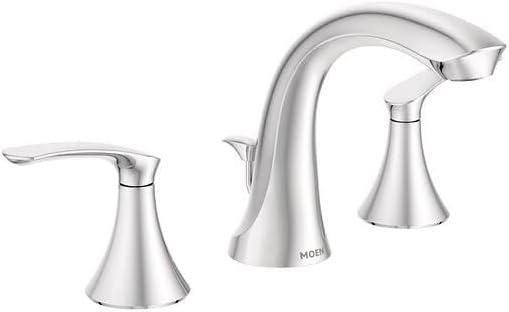 Darcy High-Arc Chrome Widespread Bathroom Faucet with Lever Handles