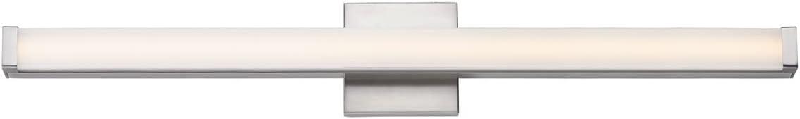 -Led Bath Vanity Light-Minimalistic Contemporary Style-Satin Nickel Finish-36 Inch Size Maxim Lighting 52006Sn