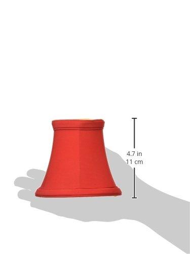 Everly Quinn Everly Quinn Faux Silk Clip On Chandelier Lamp Shades (Set of 6)