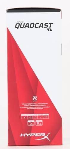 HyperX QuadCast S RGB USB Condenser Microphone - Black