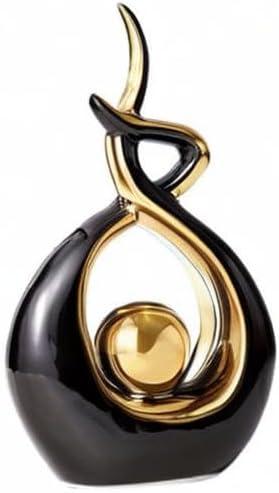 Home Decor Modern Abstract Art Ceramic Statue Table Decorations for Dining Room Living Room Office Centerpiece