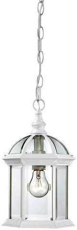 Nuvo 60-4977 - Boxwood - 1 Light - 14" Outdoor Hanging W/ Clear Beveled Glass