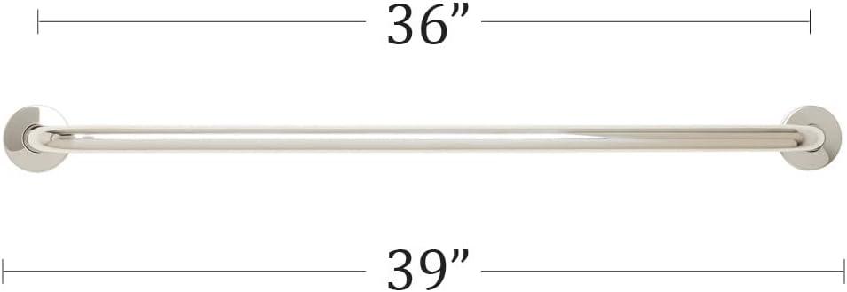 Straight Bathroom Safety Grab Bar