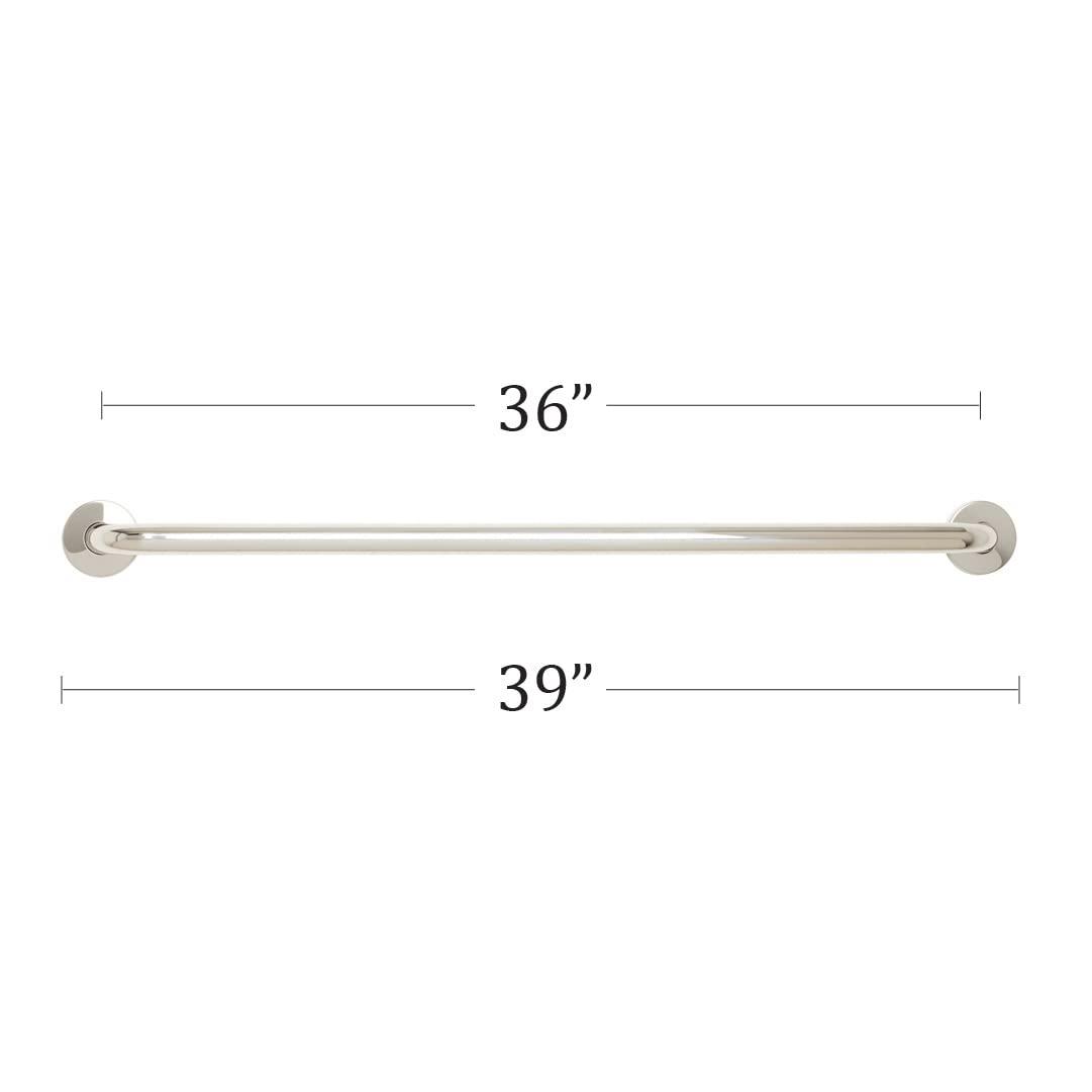 Straight Bathroom Safety Grab Bar