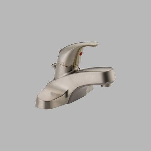 Core Centerset Bathroom Faucet with Drain Assembly, 2-handle Bathroom Sink Faucet