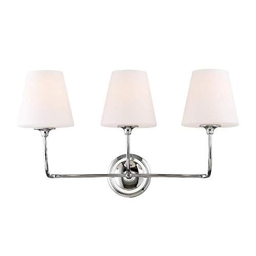 Crystorama Lighting - Bathroom Vanity - Sylvan 3 Light Bath Vanity in Classic