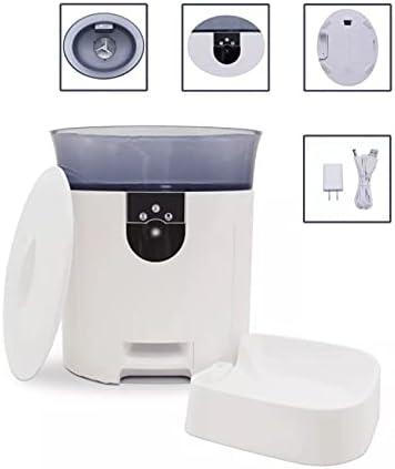 Pet Genius Smart Wi-Fi Video 7.0L Automatic Pet Feeder with Camera and Click Feeding for Pets
