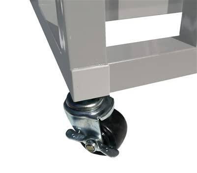 Signworld Heavy Duty Media Roll Mover Cart Rack - Holds 16 rolls (Sign Shop, Production, Manufacturing, Marketing)