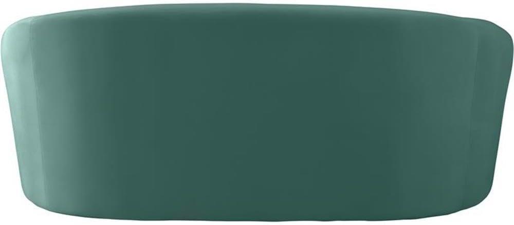 Meridian Furniture Riley Black Velvet Loveseat