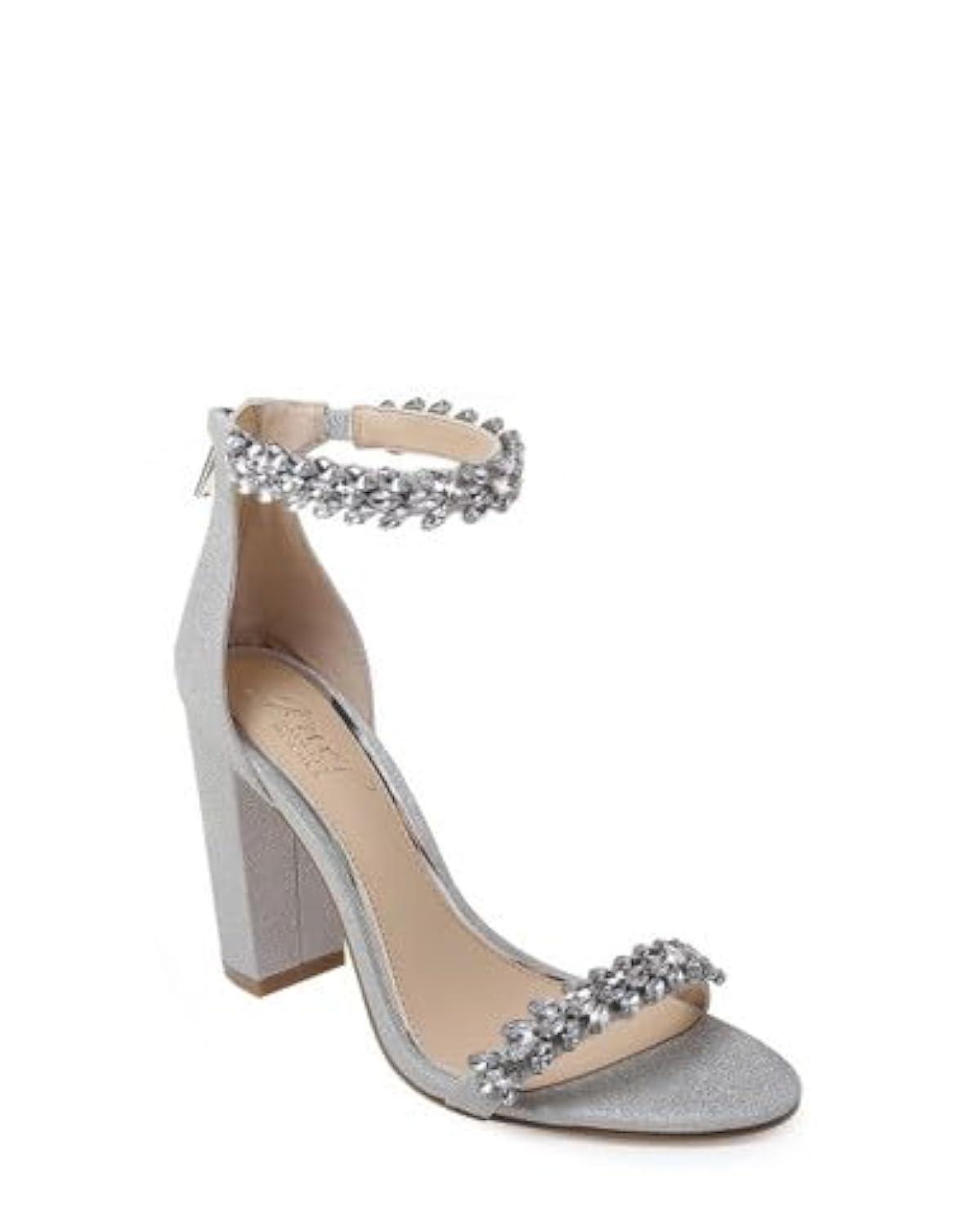 Jewel Badgley Mischka Mayra Ankle Strap Evening Shoe