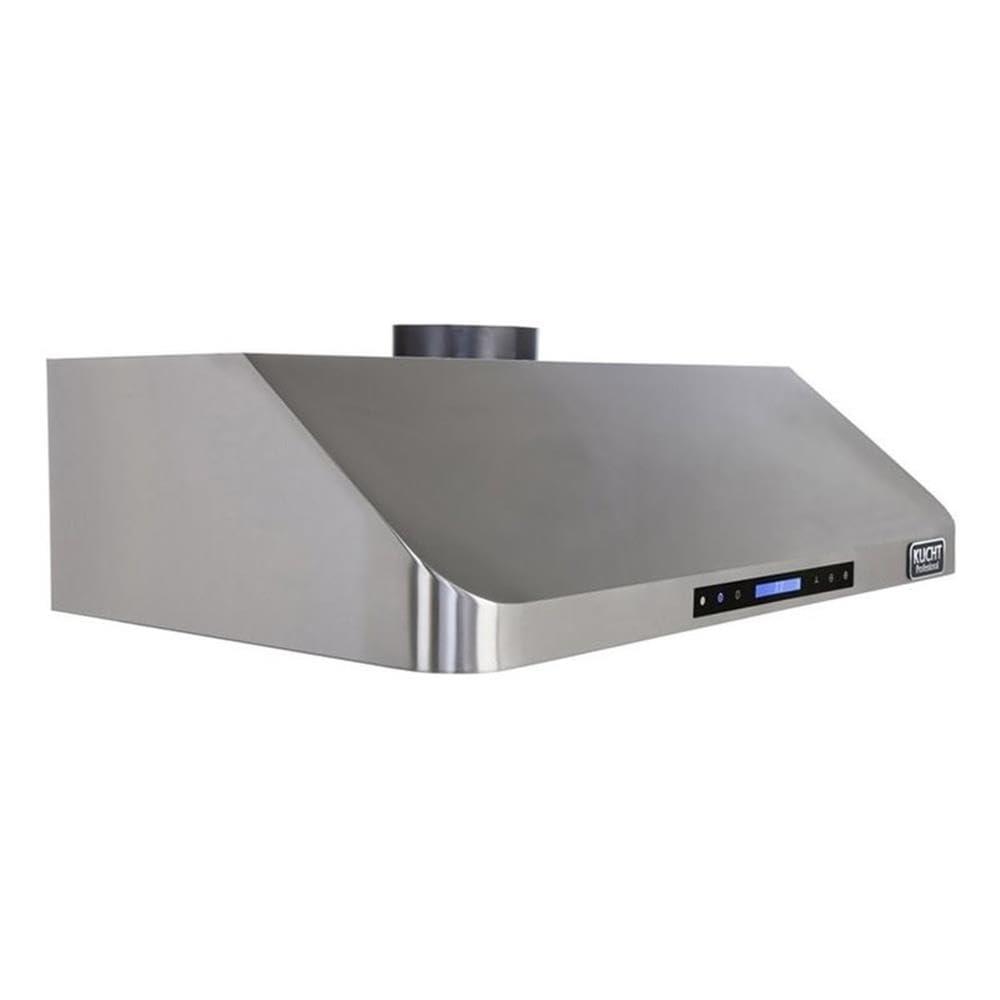 Kucht 36" Stainless Steel 900 CFM Ducted (Vented) Under Cabinet Range Hood with Baffle Filter