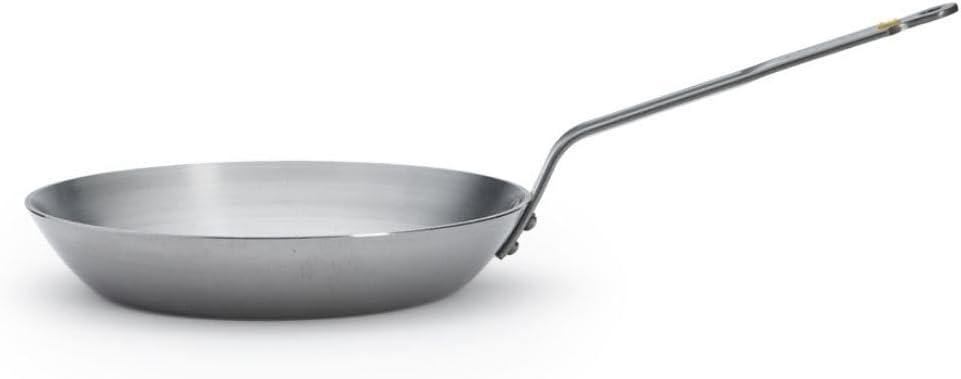 de Buyer - Mineral B Frying Pan - Nonstick Pan - Carbon and Stainless Steel - Induction-ready - 10.25"