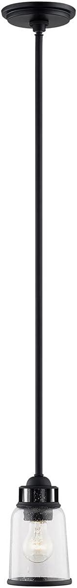 Livex Lighting Lawrenceville 1 - Light Pendant in  Black