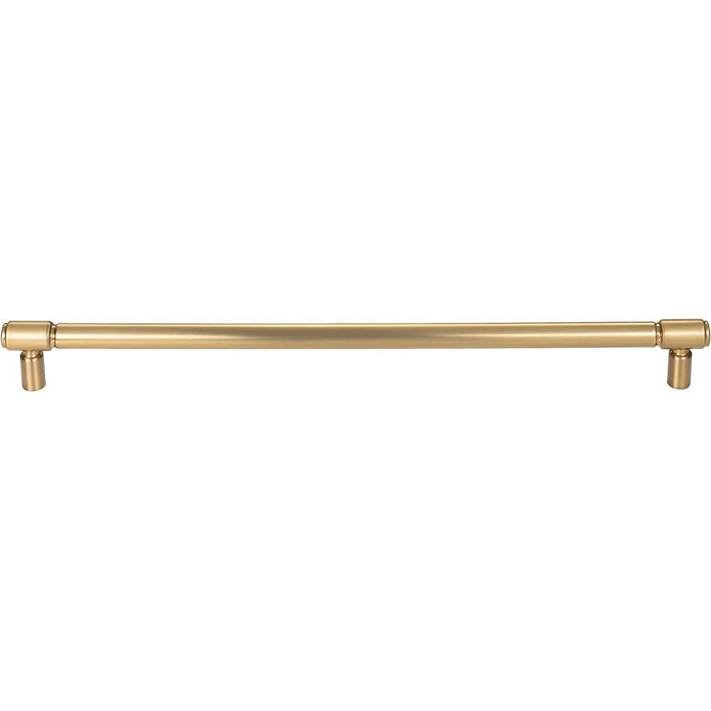Honey Bronze 12-Inch Transitional Bar Handle with Mounting Hardware