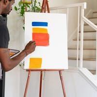 Art Alternatives Gallery Canvas,White,12x36