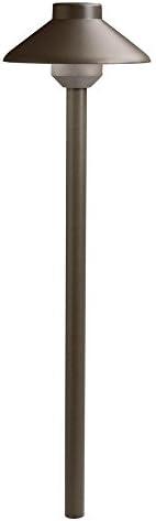 Kichler Lighting - LED Path - CBR - 2W 3 LED Stepped Dome Short Path Light -