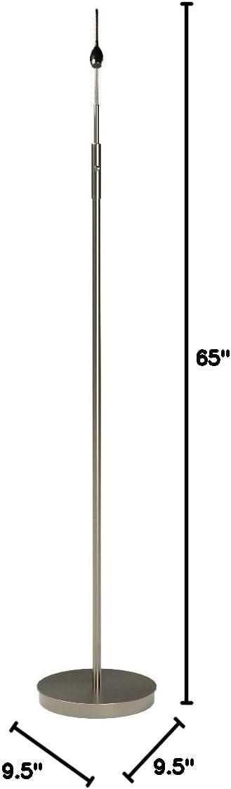 daylight24 402071-04 FOCUS Adjustable Beam LED Floor Lamp, Black