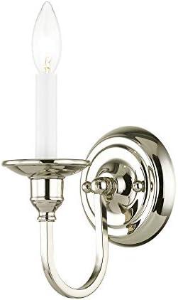 Livex Lighting 5141 Cranford 1 Light Wall Sconce - Nickel