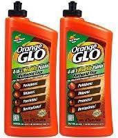 Pack of 2 Orange Glo Fresh Orange Scent 4-in-1 Monthly Polish Hardwood Floor, 24 fl oz