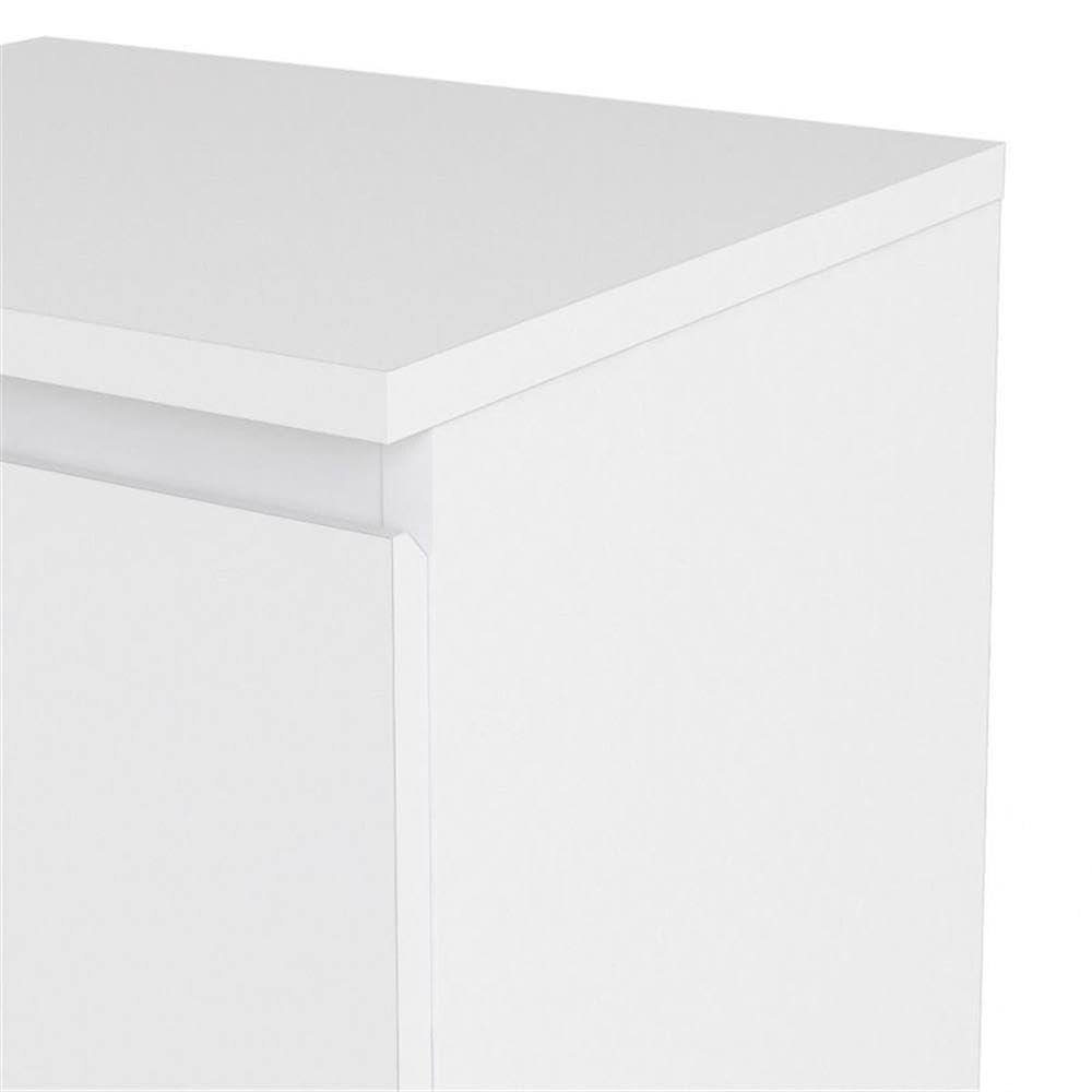 Tvilum, Aurora 2 Drawer Nightstand, White