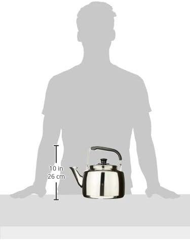 Stainless Steel Whistling Tea Pot X-Large