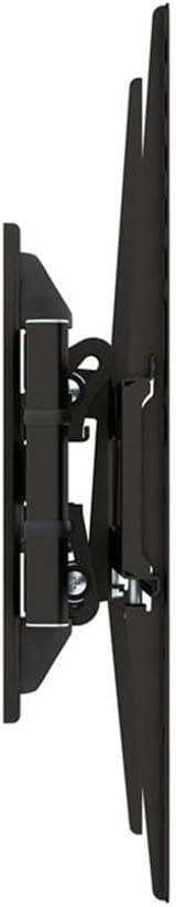 Textured Black Steel Full-Motion Wall Mount for 25"-47" TVs