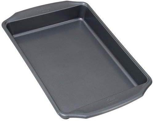 Wilton Non-Stick Steel Lasagna Roast Pan with Handles, 14.5 x 11-inch