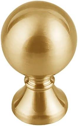 Honey Bronze Round Traditional Cabinet Knob with Mounting Hardware