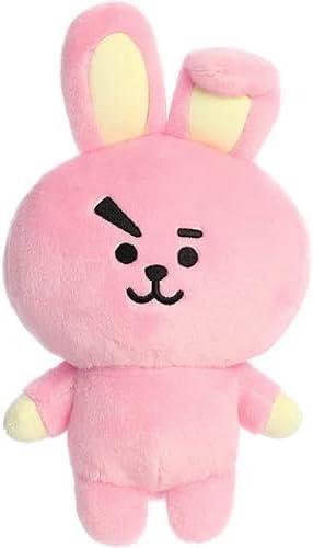 Aurora Medium COOKY BT21 Lovable Stuffed Doll Pink 10"