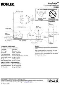 Anglesey Floor-Mounted Wall-Outlet 1.6 GPF Flushometer Valve Elongated Bowl with Rear Inlet