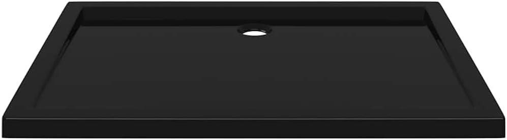 vidaXL Shower Base Tray, Non-slip Bathroom Shower Pan, Reinforced ABS