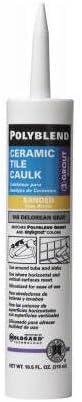 Custom Building Products Polyblend Natural Gray Siliconized Acrylic Caulk 10.5 oz.
