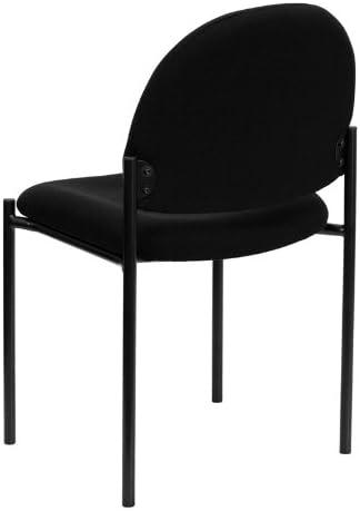 Prather Stackable Steel Ergonomic Side Reception Chair by Flash Furniture