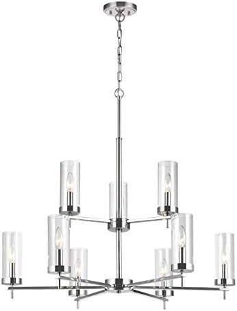 Sea Gull Lighting Generation 4490303-778 Transitional Three Light Wall/Bath from Seagull-Zire Collection Dark Finish, Brushed Oil Rubbed Bronze