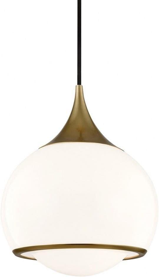 Kegan Single Light Glass Dimmable Pendant