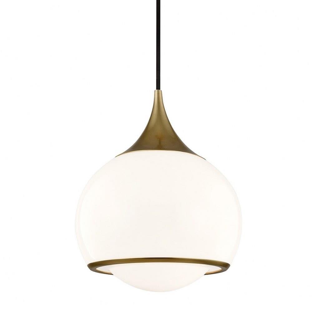 Kegan Single Light Glass Dimmable Pendant