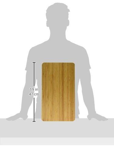 Large Rectangular Bamboo Chopping Block with Silicone Feet