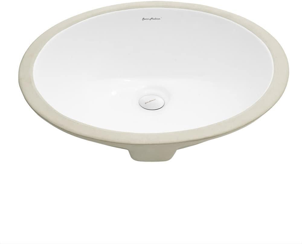 Monaco 19 Oval Under-Mount Bathroom Sink