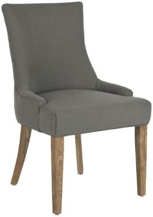 Lester 19" H Dining Chair (Set of 2) - MCR4709 - Granite - Safavieh Couture