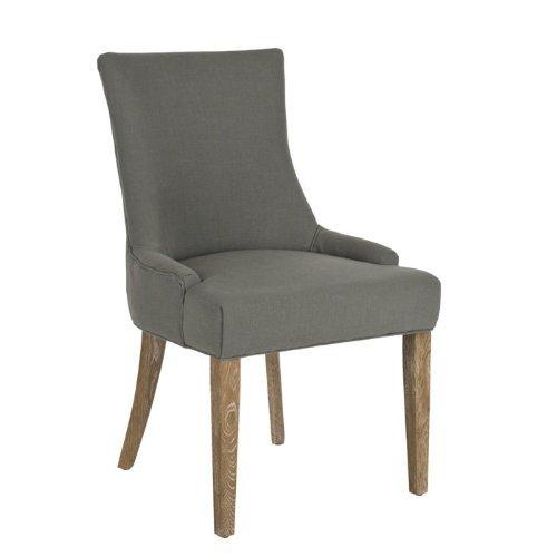 Lester 19" H Dining Chair (Set of 2) - MCR4709 - Granite - Safavieh Couture
