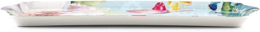 Pimpernel Pimpernel Colorful Breeze Melamine Sandwich Tray 15.1 X6.5"