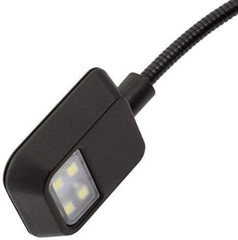 Quad Light 4 LED Reading Light - Black