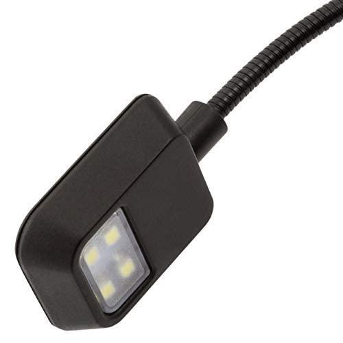 Quad Light 4 LED Reading Light - Black