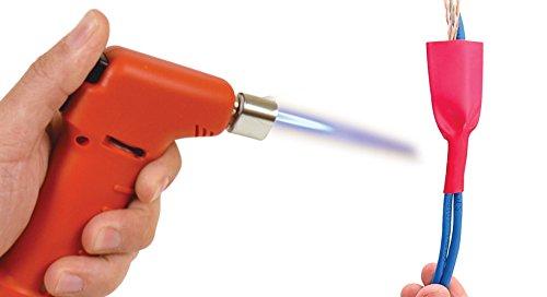 EverStart Mini Butane Torch with Safety Lock, Red, Assembled Product Weight .26 lbs