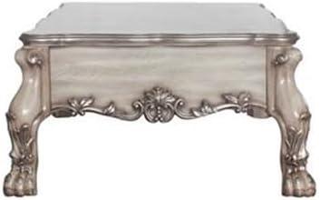 57" Dresden Coffee Table Vintage Bone White - Acme Furniture