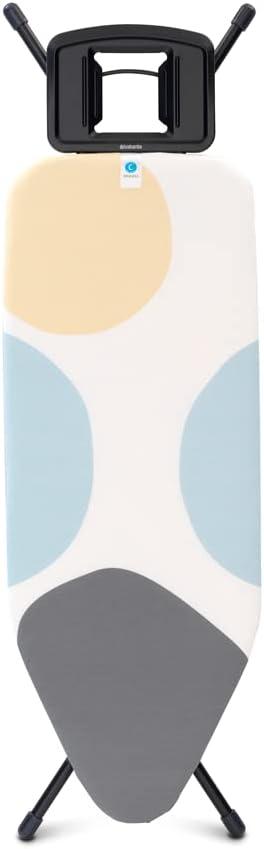 Brabantia Size C Large Ironing Board with Solid Steam Iron Rest