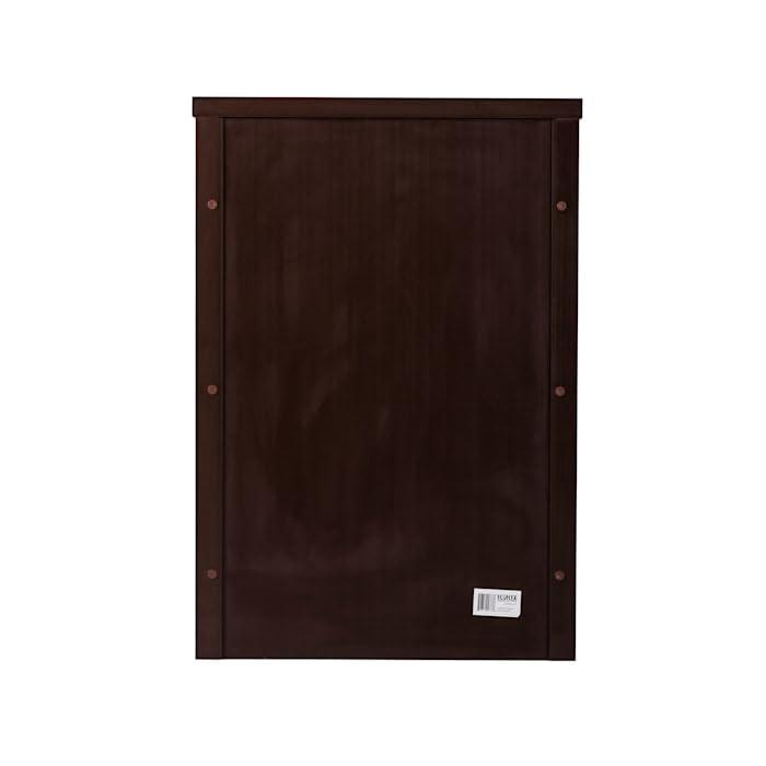 New Age Pet® ECOFLEX® Dog Food Pantry with Double Stainless Steel Bowls - Durable Composite, Includes 2x 32oz Bowls, Storage for 25 lbs of Dog Food, Easy Assembly, Moisture Resistant