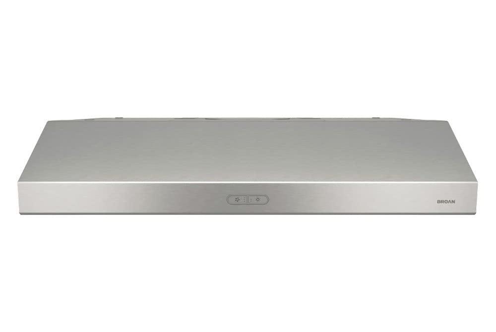 Broan NuTone Broan NuTone 36" Steel 375 CFM Convertible Under Cabinet Range Hood with Mesh Filter BCDF136SS