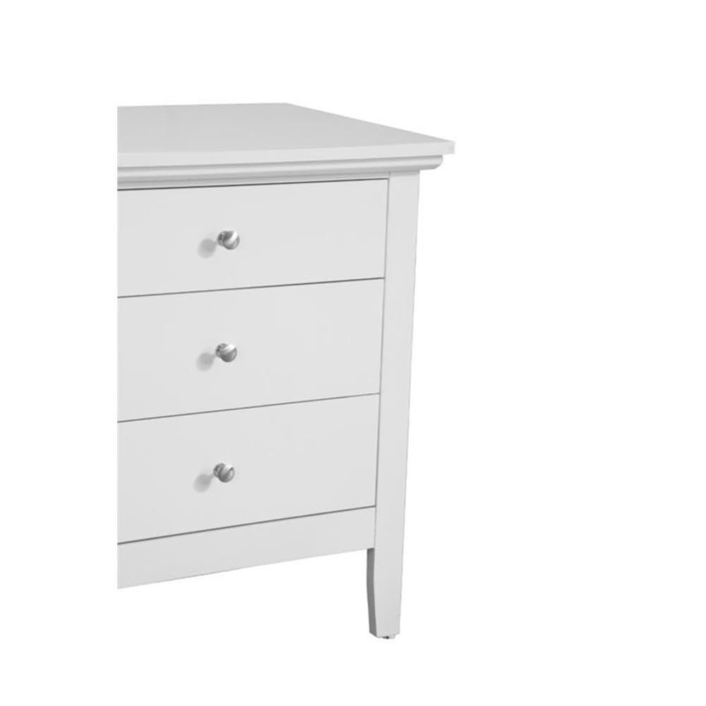 Hammond 3 - Drawer Nightstand Bed Side Table Wood Nightstand Small Bedside Table And Dresser